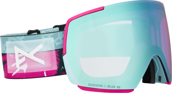 M5 MFI Schneebrille 2026 pink tides/perceive variable blue 
