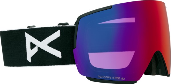 M5 MFI Schneebrille 2026 black/perceive sun red 