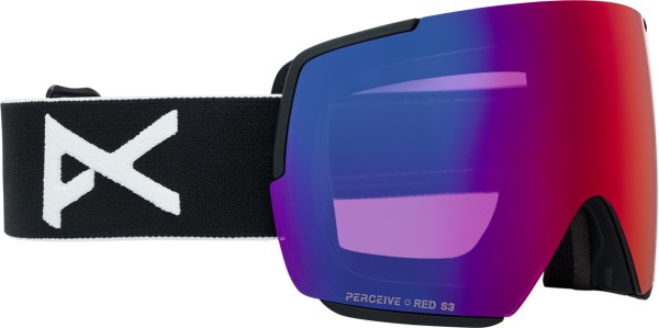 M5S MFI Schneebrille 2026 black/perceive sun red 