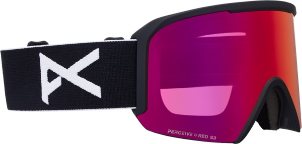 NESA Schneebrille 2026 black/perceive sun red 