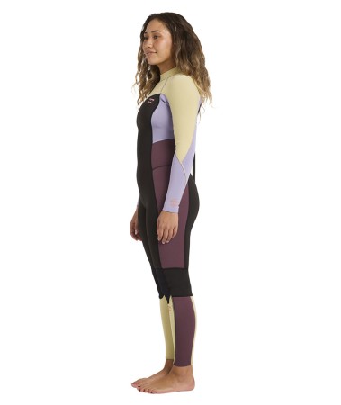 5/4 SYNERGY BACK ZIP Full Suit 2026 grey violet 