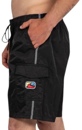 TRIPPED OUT ELASTIC 18 Boardshort 2025 black 