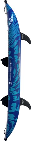 DUO 340 Kayak 2026 blue inkl. Paddel & Pumpe 