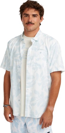 PRINT Shirt 2026 white spray flower 