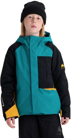 KIDS POWLINE GORE TEX 2L Jacke 2027 pacific teal/goldenrod/true black 