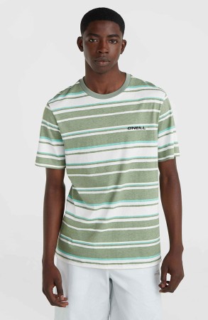 MIX MATCH STRIPE T-Shirt 2024 green bold stripes 