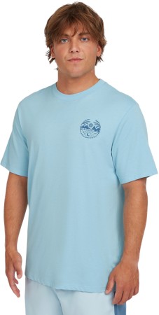 BACK PRINT T-Shirt 2025 morning glory melange 