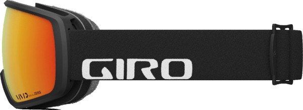 BALANCE II Schneebrille 2025 black wordmark/vivid ember 