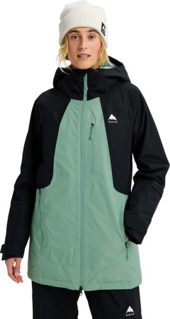 WOMEN RESERVE 2L INSULATED Jacke 2026 true black/soft sage 