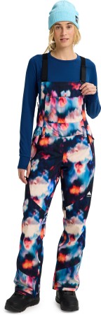 WOMEN RESERVE 2L STRETCH SLIM BIB Hose 2026 floral blur 