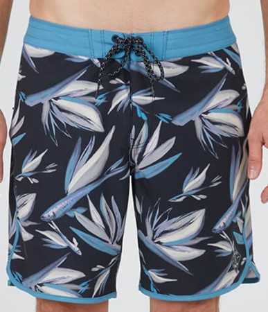 BREAKER 19 Boardshort 2024 black/blue 
