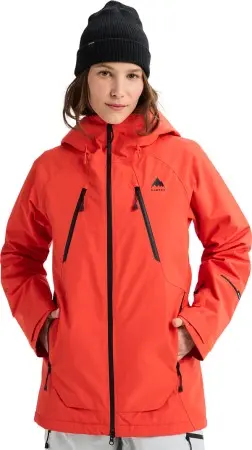 WOMEN GORE TEX RESERVE 2L INSULATED Jacket 2026 fiesta red 