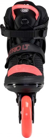 TRIO LT 100 W Inline Skate 2024 black/coral 