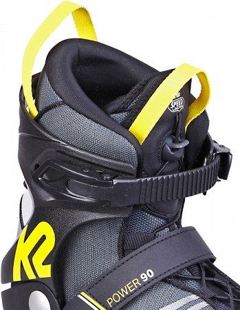 POWER 90 II SPEEDLACE LTD Inline Skate black/yellow 43,5