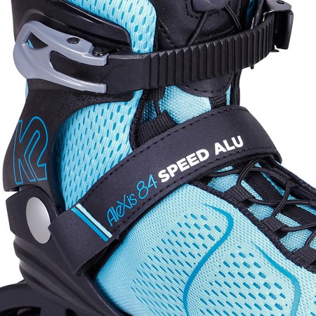 ALEXIS 84 SPEED ALU Inline Skate turquise/black 
