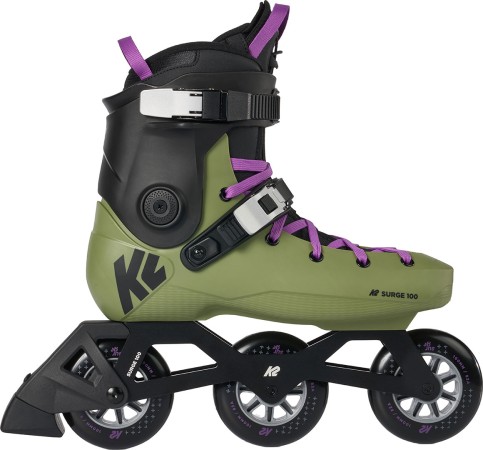 SURGE 100 Inline Skate 2025 olive/purple 