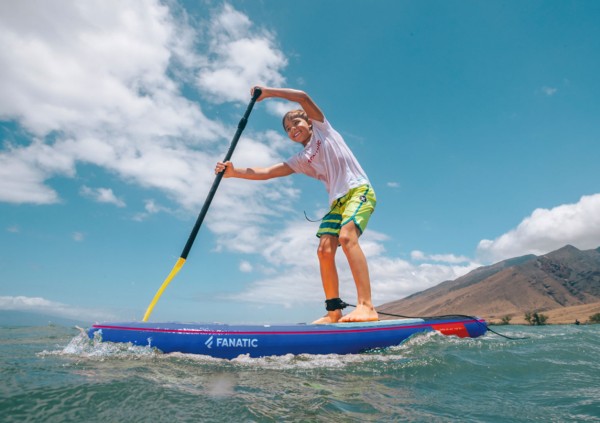 RIPPER AIR SLT 7,10 SUP 2025 navy/blue inkl. RIPPER PURE ADJUSTABLE 3-Piece Paddel 