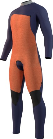 STAR 4/3 CHEST ZIP Full Suit 2025 black 