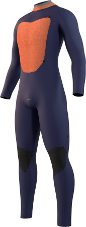 STAR 5/3 BACK ZIP Full Suit 2025 navy 