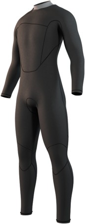 BRAND 3/2 CHEST ZIP Full Suit 2026 black 
