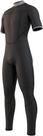 BRAND SHORTARM 3/2 BACK ZIP Full Suit 2026 black 