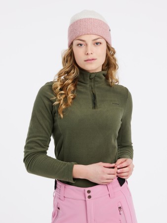 MUTEZ 1/4 Zip Fleece 2024 botanic green 