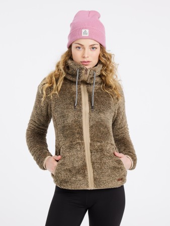RIRI Zip Fleece 2024 bamboobeige 