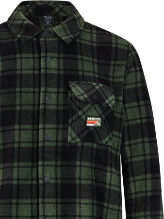 PRTOUTWELL Fleece Shirt 2025 thyme 