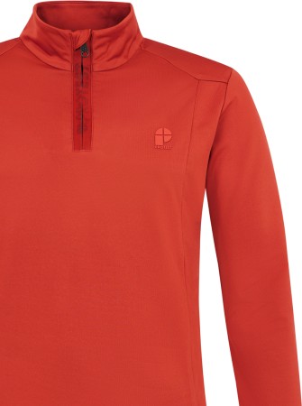 REWILL 1/4 ZIP Fleece 2025 burnt orange 