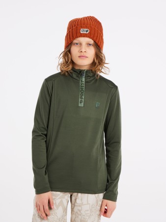 WILLOWY JR 1/4 Zip Fleece 2024 thyme 