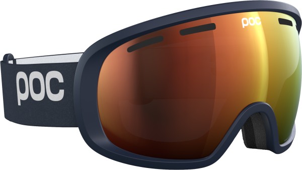 FOVEA Schneebrille 2026 apatite navy/partly sunny orange 