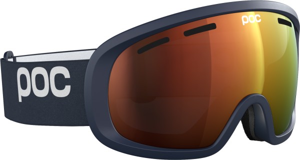 FOVEA MID Goggle 2026 apatite navy/partly sunny orange 