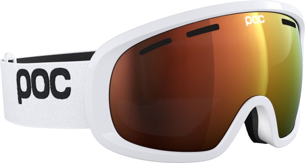 FOVEA MID Schneebrille 2026 blixten white/partly sunny orange 