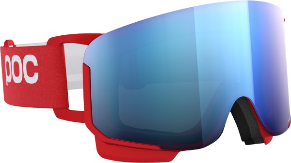 NEXAL Schneebrille 2026 prismane red/partly sunny blue 