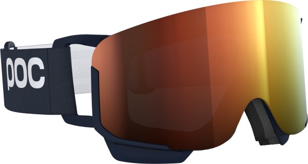NEXAL MID Schneebrille 2025 apatite navy/partly sunny orange 