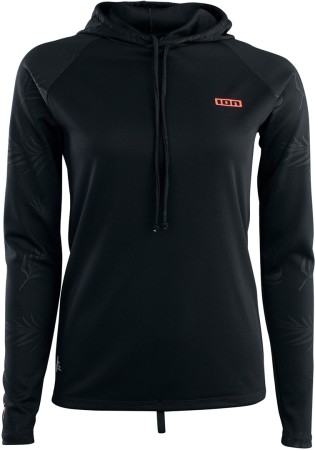 WETSHIRT HOOD WOMEN LS Lycra 2024 black 