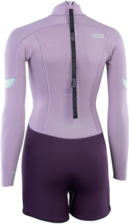 AMAZE 2.0 LS BACK ZIP Shorty 2024 dark lavender 