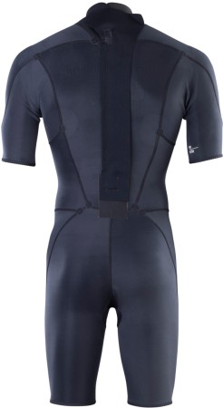 STATIC 2/2 BACK ZIP Shorty 2025 black 