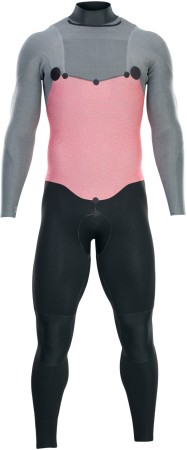 ELEMENT 4/3 CHEST ZIP Full Suit 2026 black 