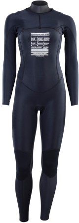 STATIC 3/2 WOMEN CHEST ZIP Full Suit 2025 black 