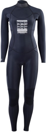 STATIC 3/2 WOMEN BACK ZIP Full Suit 2025 black 