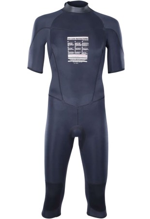 STATIC 3/2 OVERKNEE BACK ZIP Shorty 2026 black 