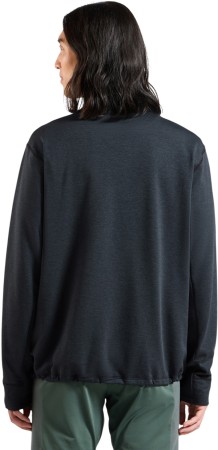 GRID Zip Fleece 2026 black melange 