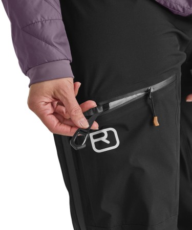 3L ORTLER WOMEN Hose 2025 black raven 
