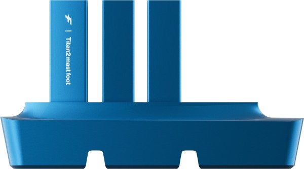 ALU MAST 2026 inkl. TITAN Mastfuss + Top Plate 