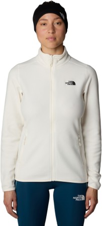 WOMEN 100 GLACIER Zip Fleece 2025 white dune 