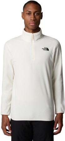 100 GLACIER 1/4 ZIP Fleece 2025 white dune 