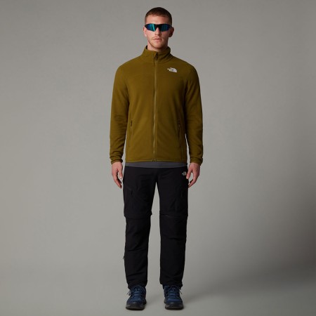 100 GLACIER Zip Fleece 2025 moss green 