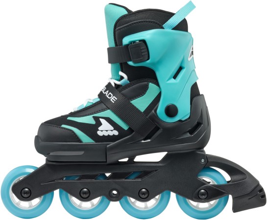 MICROBLADE Inline Skate 2025 black/light blue 