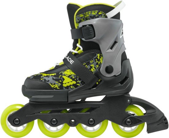 MICROBLADE SL Inline Skate 2025 black/lime 33-36,5